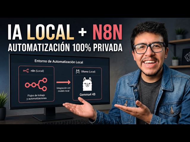n8n y Ollama Tu Primer Agente IA 100% Local, privado y gratuito