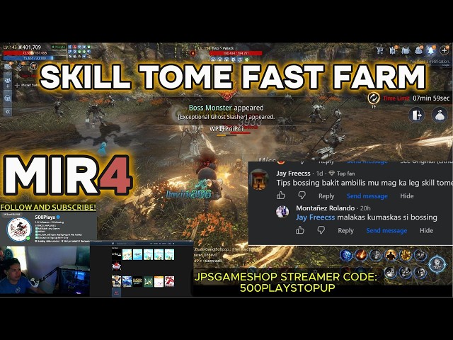 MIR4 GUIDE: SKILL TOME FAST FARMING 2026
