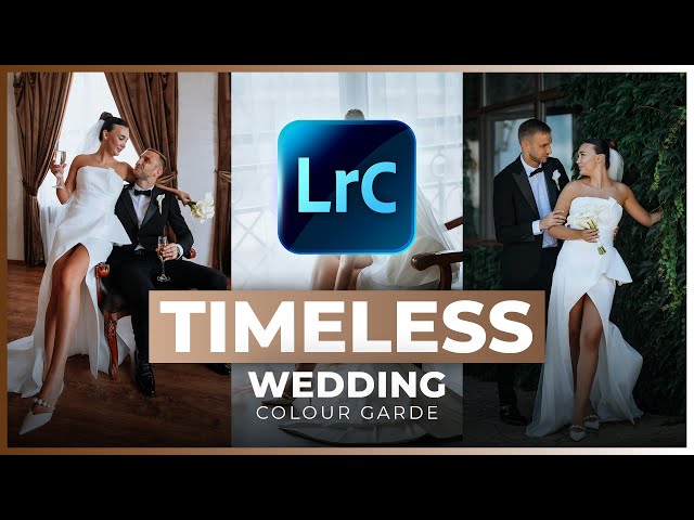 This TIMELESS Wedding Edit Never Goes Out of Style | Lightroom Tutorial