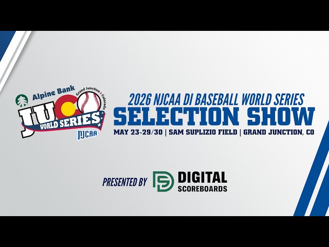 2026 NJCAA DI JUCO World Series Selection Show