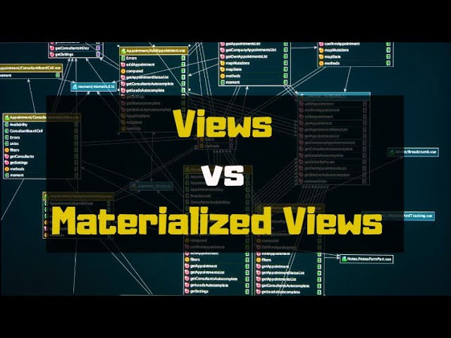 Views vs Materialized View in Database Systems #shorts