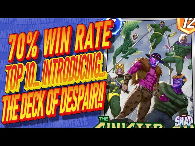 70% Win Rate Evil Deck is Ready for a Meta Takeover! Marvel Snap