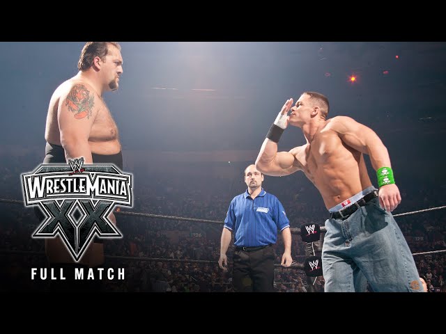 FULL MATCH: Big Show vs. John Cena — U.S. Title Match: WrestleMania XX