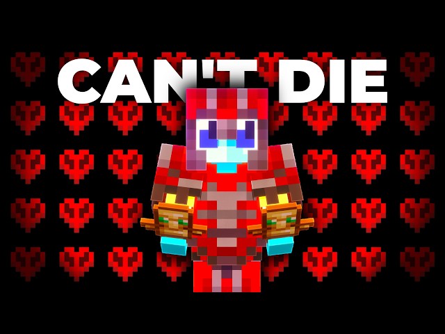 I Became INVINCIBLE in Hardcore Minecraft!