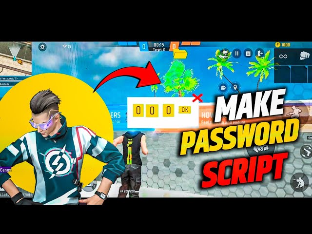 HOW TO MAKE PASSWORD HUD CRAFTLAND FREE FIRE @Stmanil