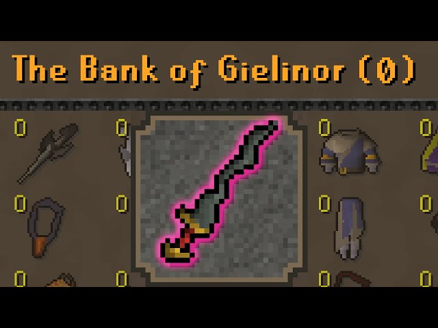 I Only Have an Osmumten's fang to Rebuild my Bank! [OSRS]