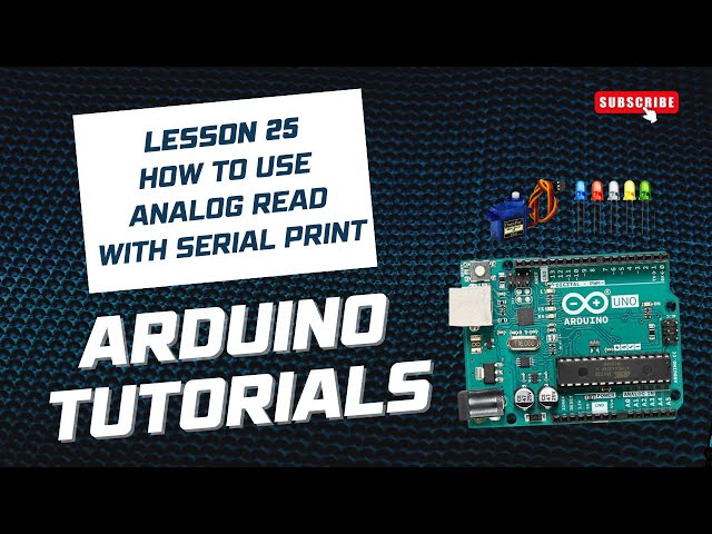 Lesson 25) How to use Analog Read - Arduino Tutorials - Hindi/Urdu