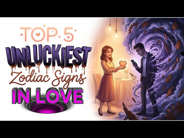 Top 5 Unluckiest Zodiac Signs in Love