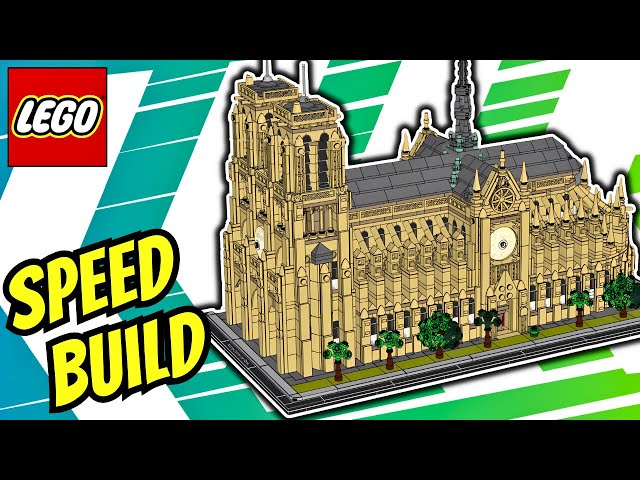 LEGO Notre-Dame de Paris 21061 | Speed Build