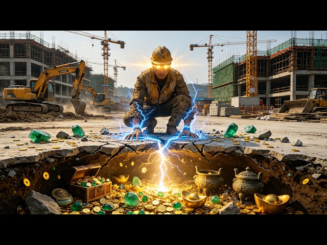 【完結】🔥挖機師傅工地觸電覺醒地眼異能，地下珍寶一覽無餘瘋狂撿漏，暴富路上還總被異能拽去兇險之地！！