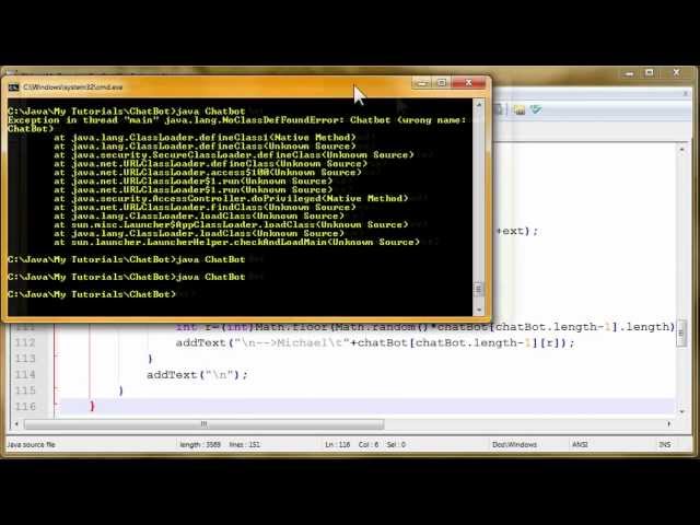 "Chat Bot Bonus" Java Tutorial