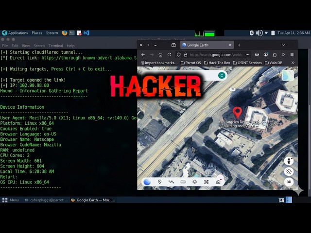 How to Find GPS Location using Kali Linux (OSINT Demo)
