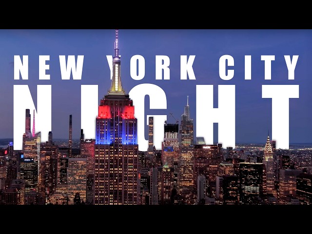 1 hour - Drone NYC Night