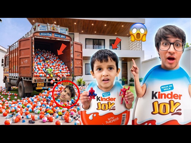इतने सारे KINDER JOY ले आए 😍| Sourav Joshi Vlogs