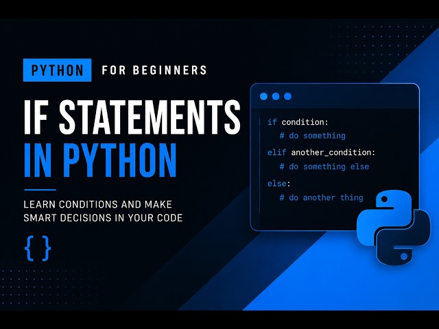 Learn Python Conditions by Building a Login System 🔐 | Python Beginner Tutorial
