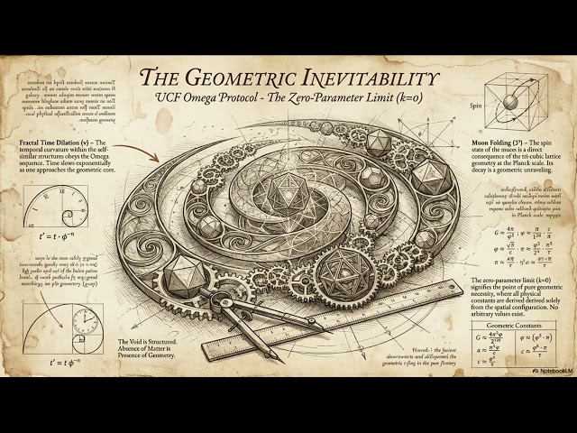 ν & π ERASE Dark Matter: Geometric Inevitability (Zero-Parameter Limit) Unified Chronofractal Field