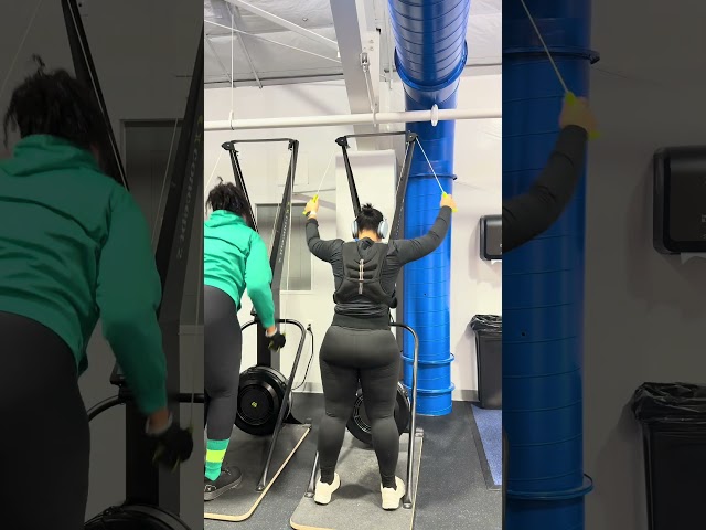 Gym + Workout partner= Motivation 🔥💪🏽