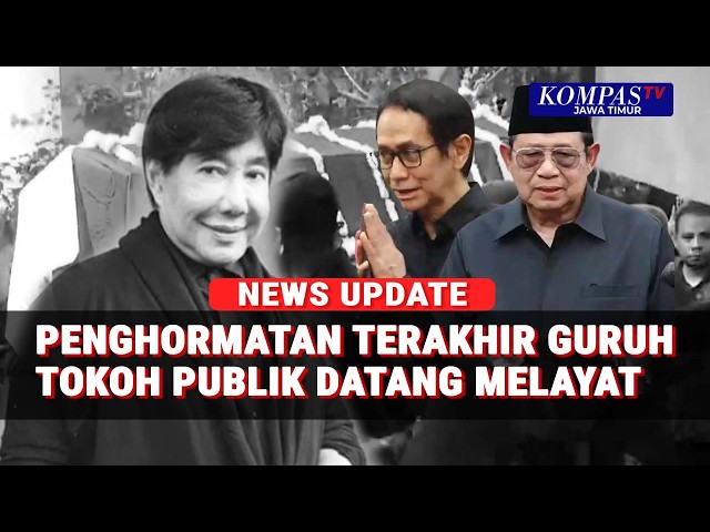 Megawati, SBY, and Krisdayanti Pay Their Respects to Guruh Soekarnoputra, Offer Final Farewells