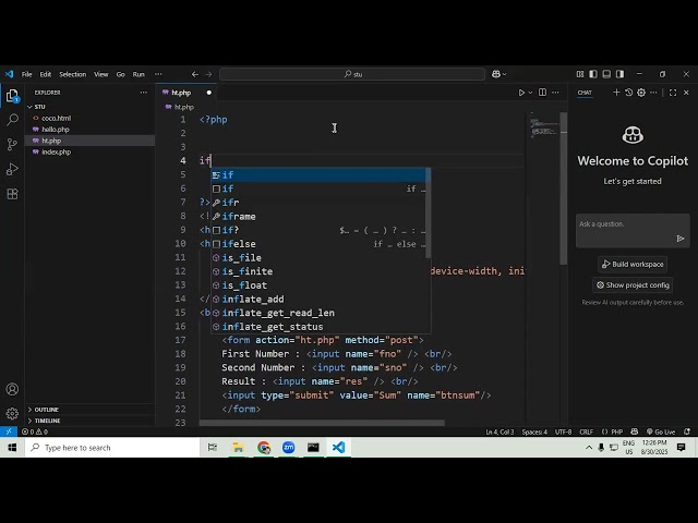 PHP Forms Tutorial 1