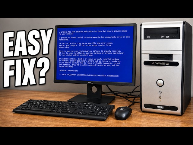 I Thought This Old PC Would Be an Easy Fix…