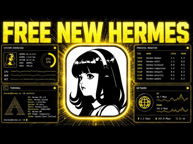 Hermes Agent OS Just Changed AI Agents Forever!