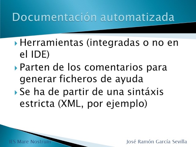 Documentacion del codigo