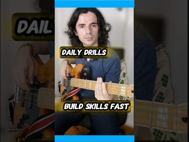 2 Bass Drills Every Beginner Needs! (+ Songs!)