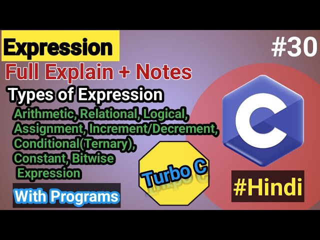Expression in C Programming | Types of Expression in C | HelloCodeCrafters | #cprogramming #trending