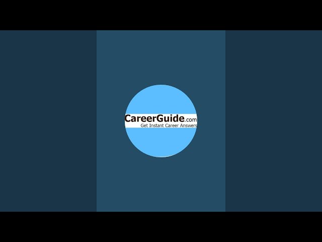 CareerGuide.com is live