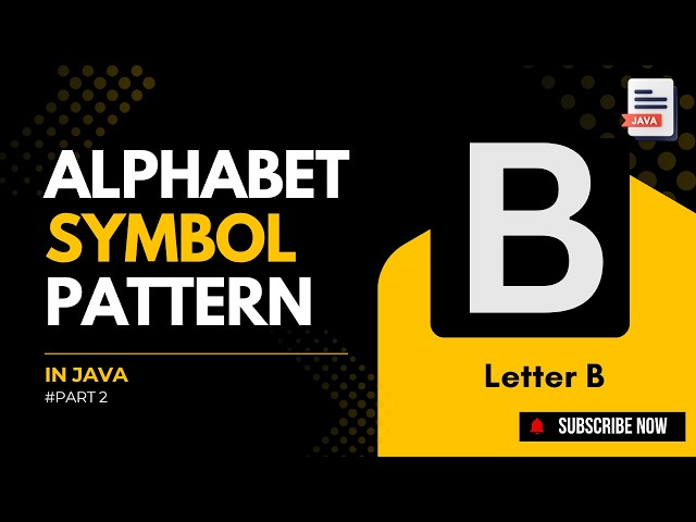 How to Print the Letter B Shape Using Stars in Java (For Beginners)