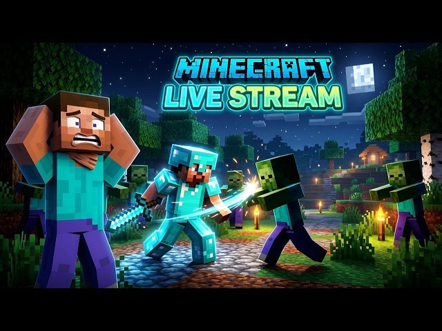 Minecraft Live Stream#minecraft #stream #LogicBlocks