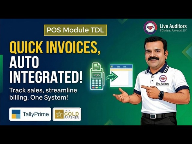 Tally Customization TDL Demo - POS Module