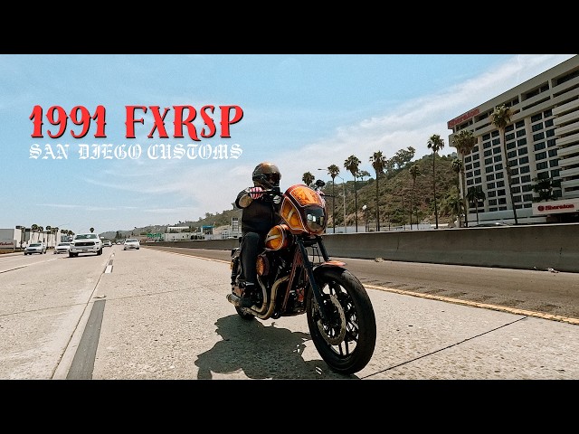 FXR Talk With San Diego Customs | 1991 FXRSP