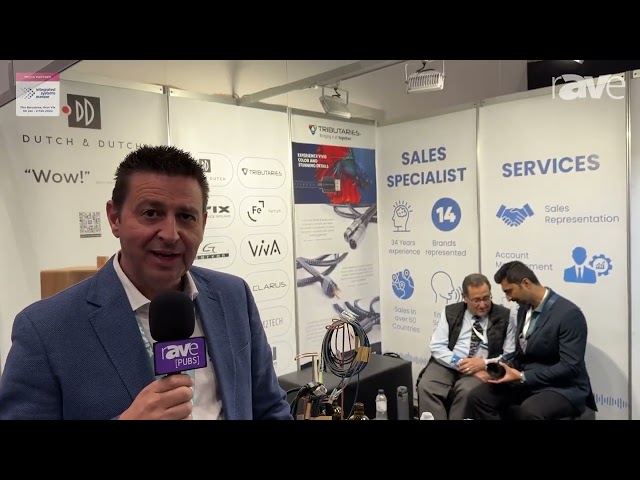 ISE 2024: Cantata Features Haptique RS90 Universal Remote Control at Global AV Sales Booth