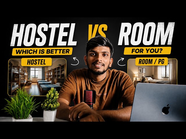 Hostel vs Room 🤔 Which Is Better for B.Tech Students? | Hostel or Room?
