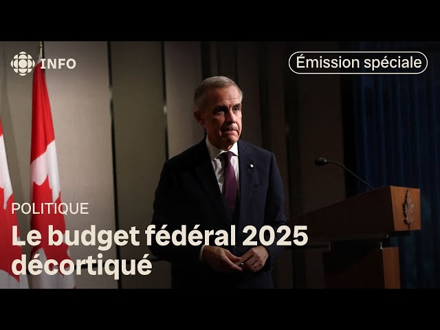 Le budget fédéral du Canada 2025 de Mark Carney dévoilé : revoyez notre émission spéciale