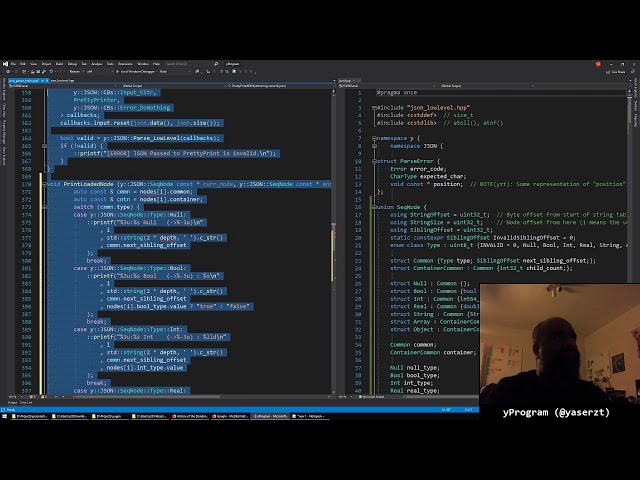 yProgram #030 - JSON Parser #11 - 2019/10/21