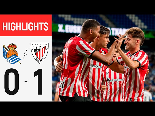 Highlights | Real Sociedad 0-1 Athletic Club | EH Txapela 2026/27