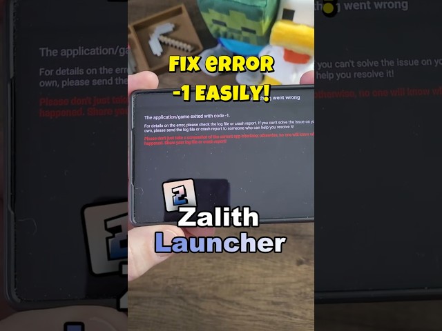 Fix Error Code -1 Zalith Launcher