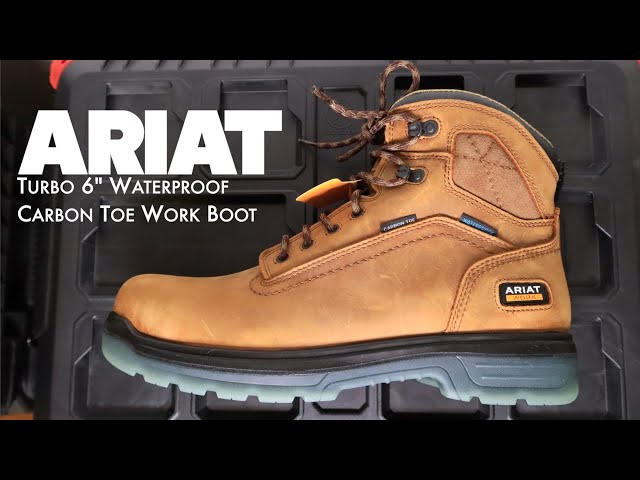 Ariat Turbo 6" | Safety Work Boot | The Boot Guy Reviews