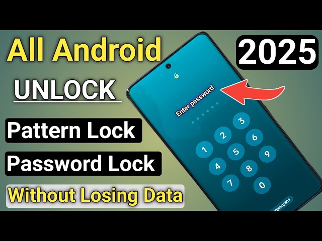 How To Unlock Any Android Phone Without Password Pattern || FREE METHOD 2025