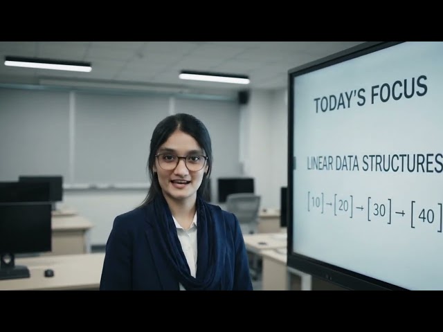What Are Linear Data Structures? | Types & Real-Life Examples | Areeba's DSA Series | Episode-03
