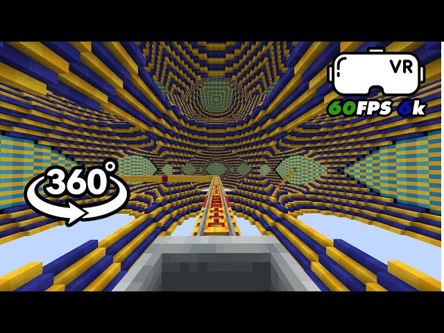 Minecraft 360° [VR] - Illusion Rollercoaster