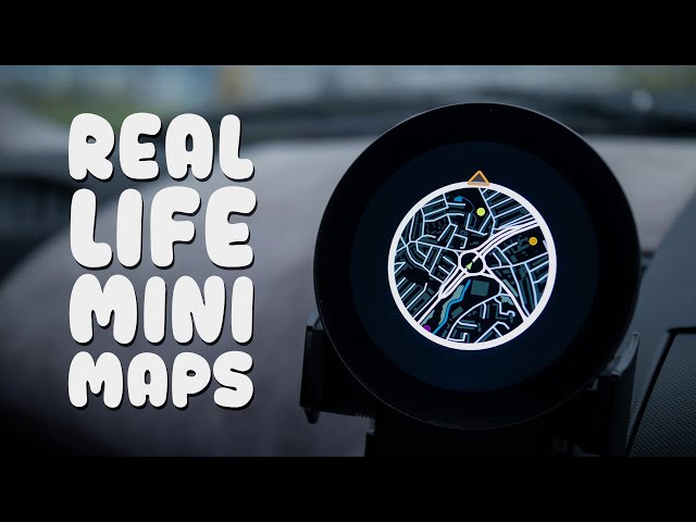 A Real Mini Map from Need for Speed