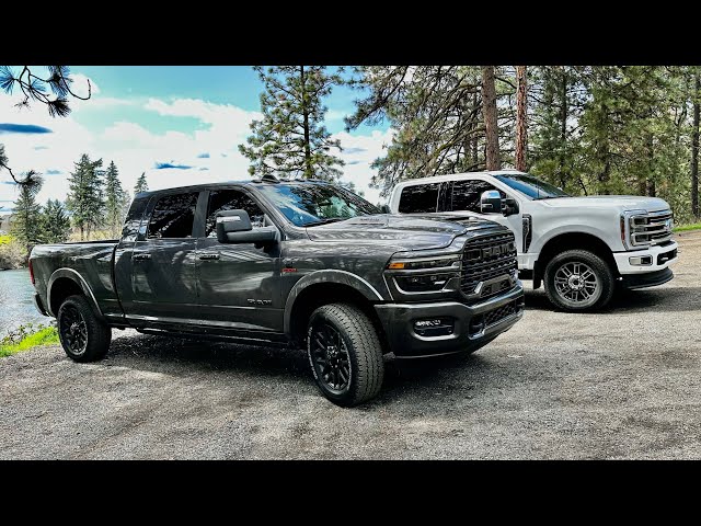 2025 Ram HD vs 24 Ford F350. Owner review of what stands out between these two.