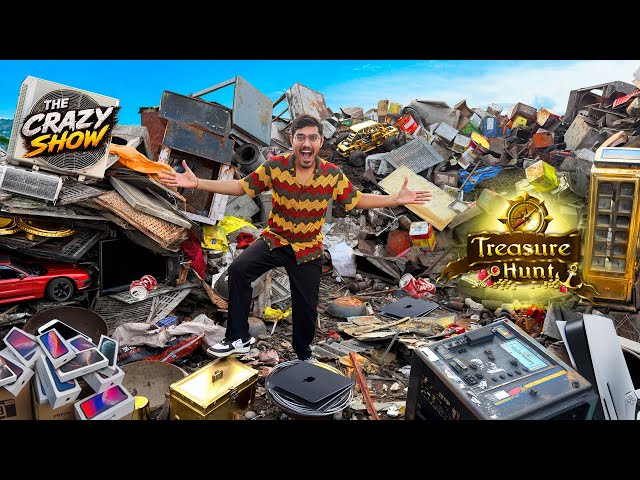 Treasure Hunt In Kabaad Challenge🔥| Unique things found in junk | The Crazy Show Ep-1