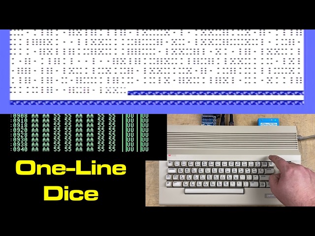 One-line C64 BASIC Dice Program: Default RAM Initialization