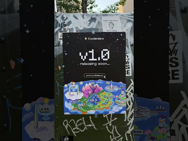 v1.0 on www.codedex.io in 2 days 🚀 #codedex #v1