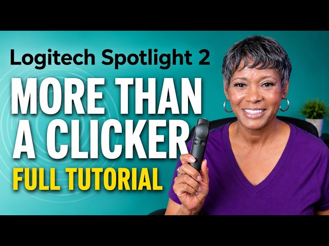 Logitech Spotlight 2: Full Tutorial Setup, Features & Best Settings