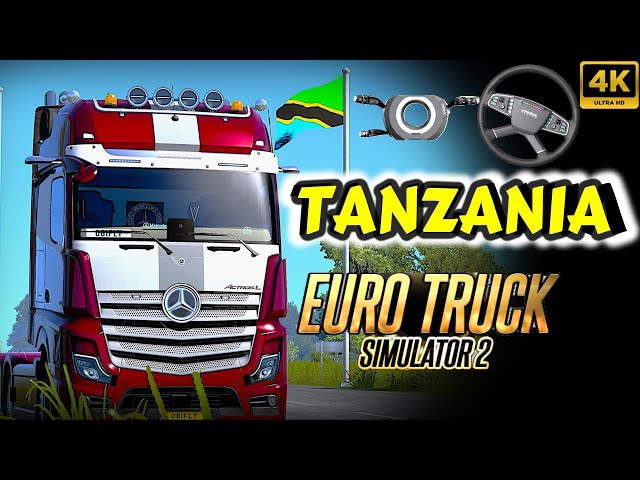 1000km Long Drive from Zambia Border Tunduma to Kibondo Tanzania #ets2